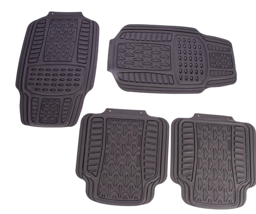 Alfombra Universal Negro 4pcs